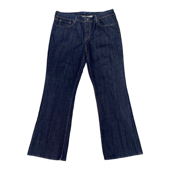 Levi’s Demi Curve ID Classic Bootcut Women’s Dark Blue Denim Jeans | Size 16/33 - Picture 3 of 11